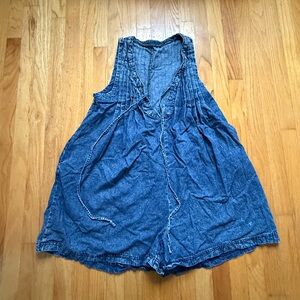 Amazon Blue Denim Romper